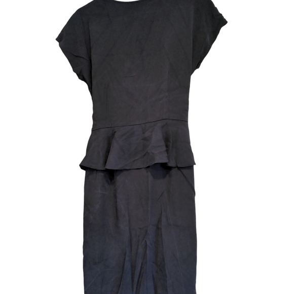 Lafayette Silk Little Black Dress - Picture 2 of 4